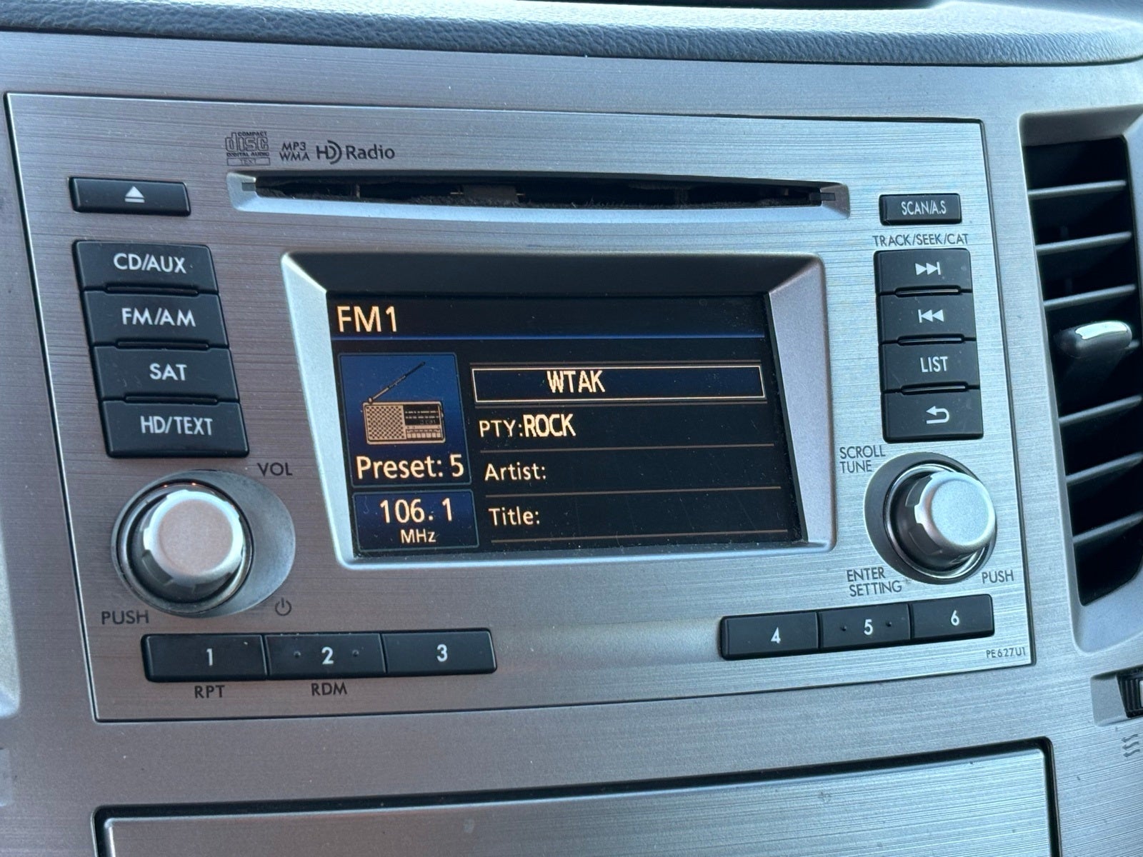 2012 Subaru Outback 3.6R Limited