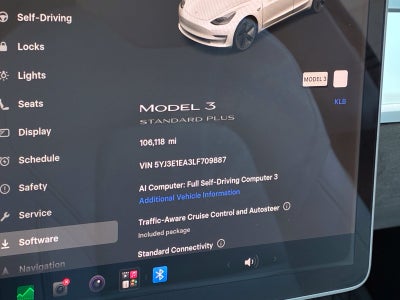 2020 Tesla Model 3 Standard Range Plus
