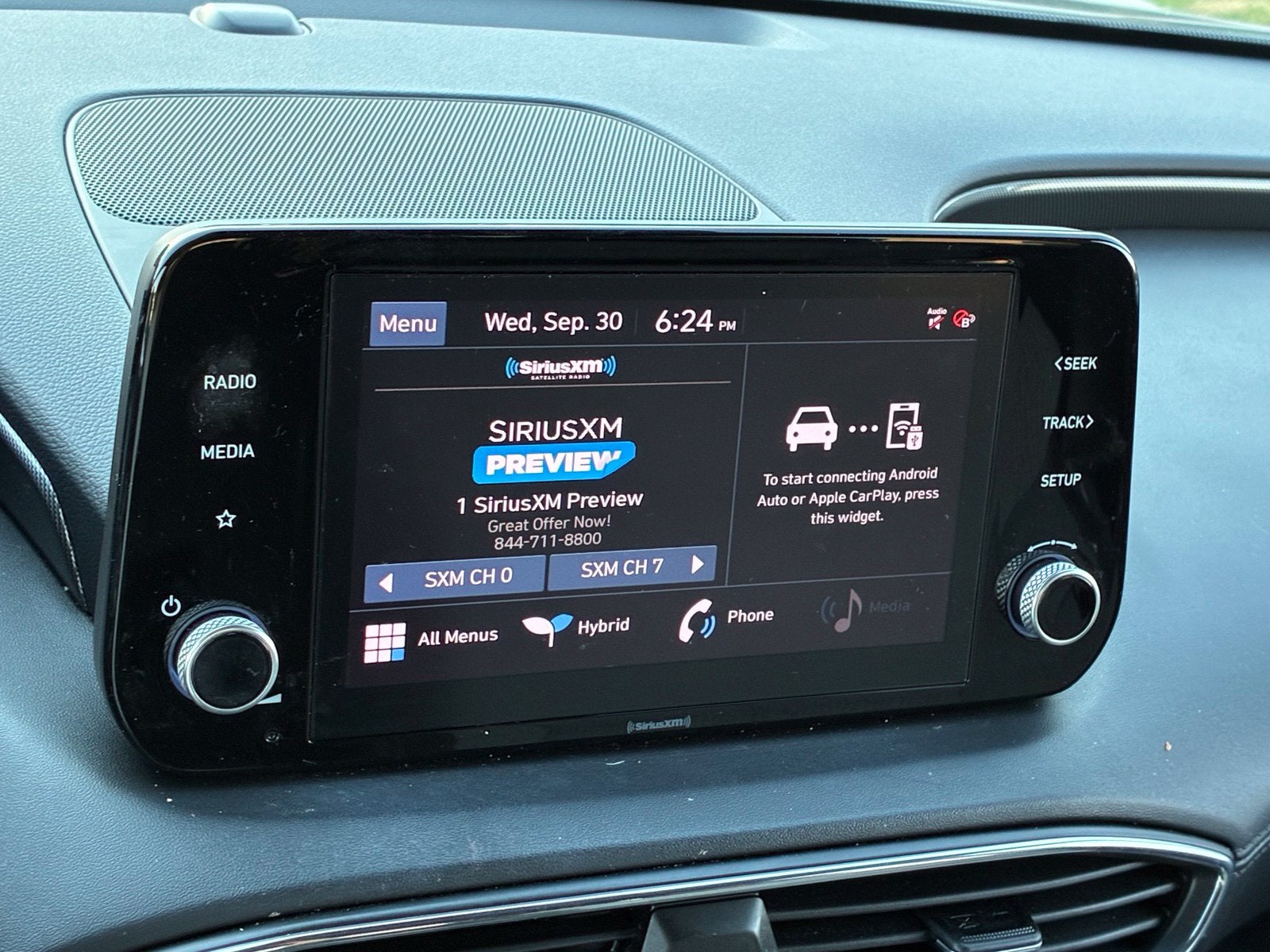 2022 Hyundai SANTA FE HYBRID Blue