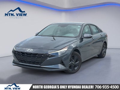 2023 Hyundai ELANTRA HYBRID Blue
