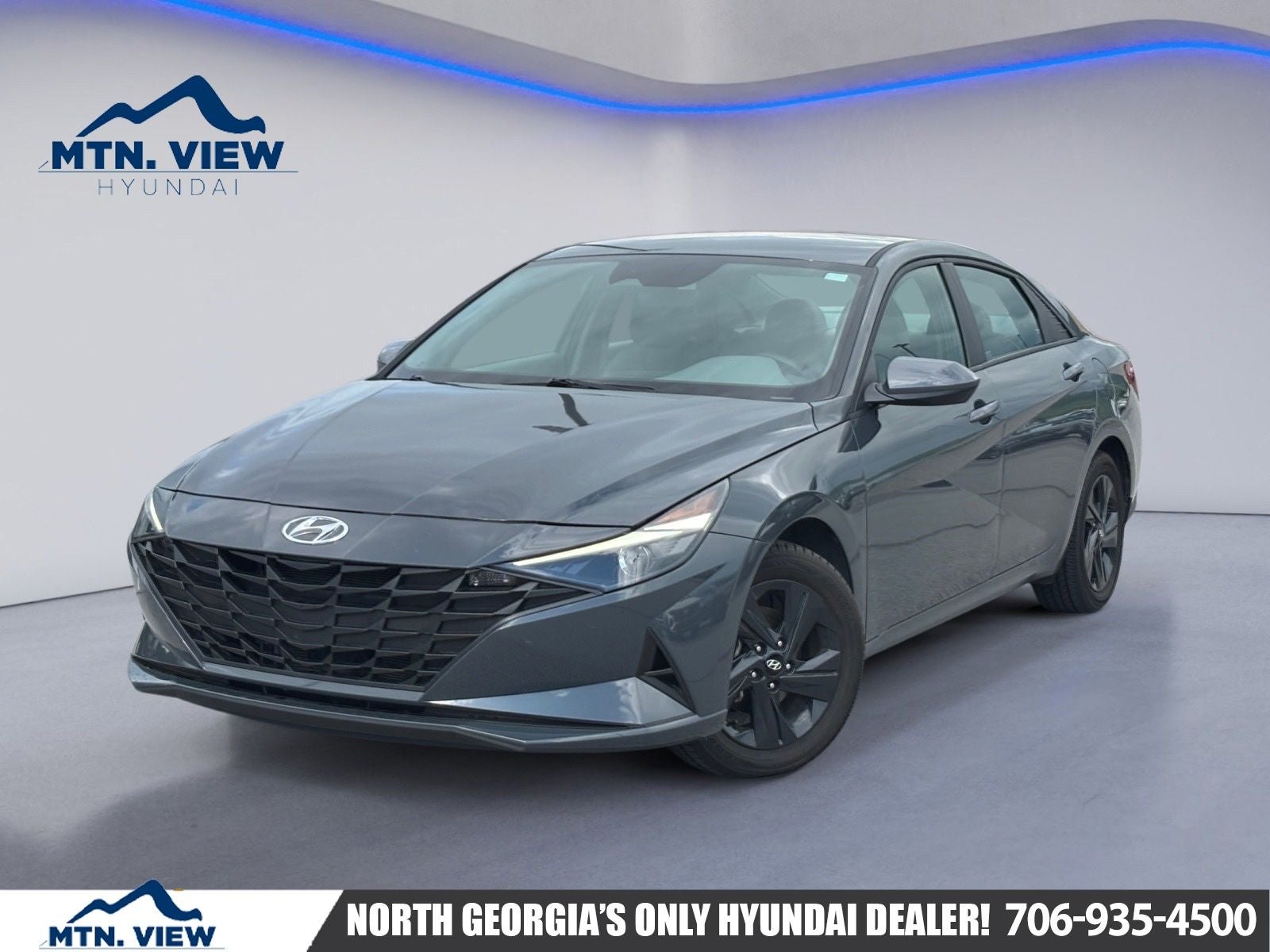 2023 Hyundai ELANTRA HYBRID Blue