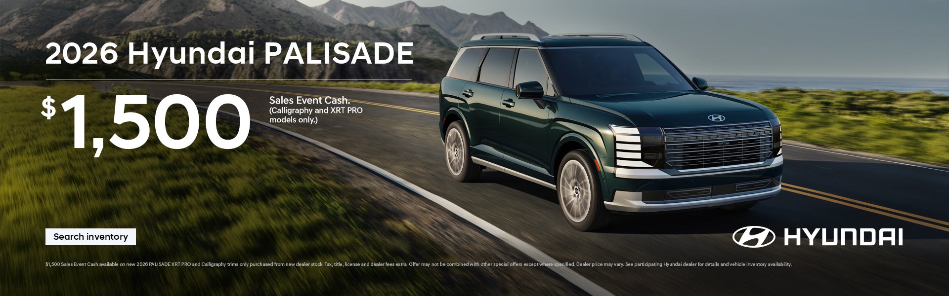 $1,500 Sales Event Cash