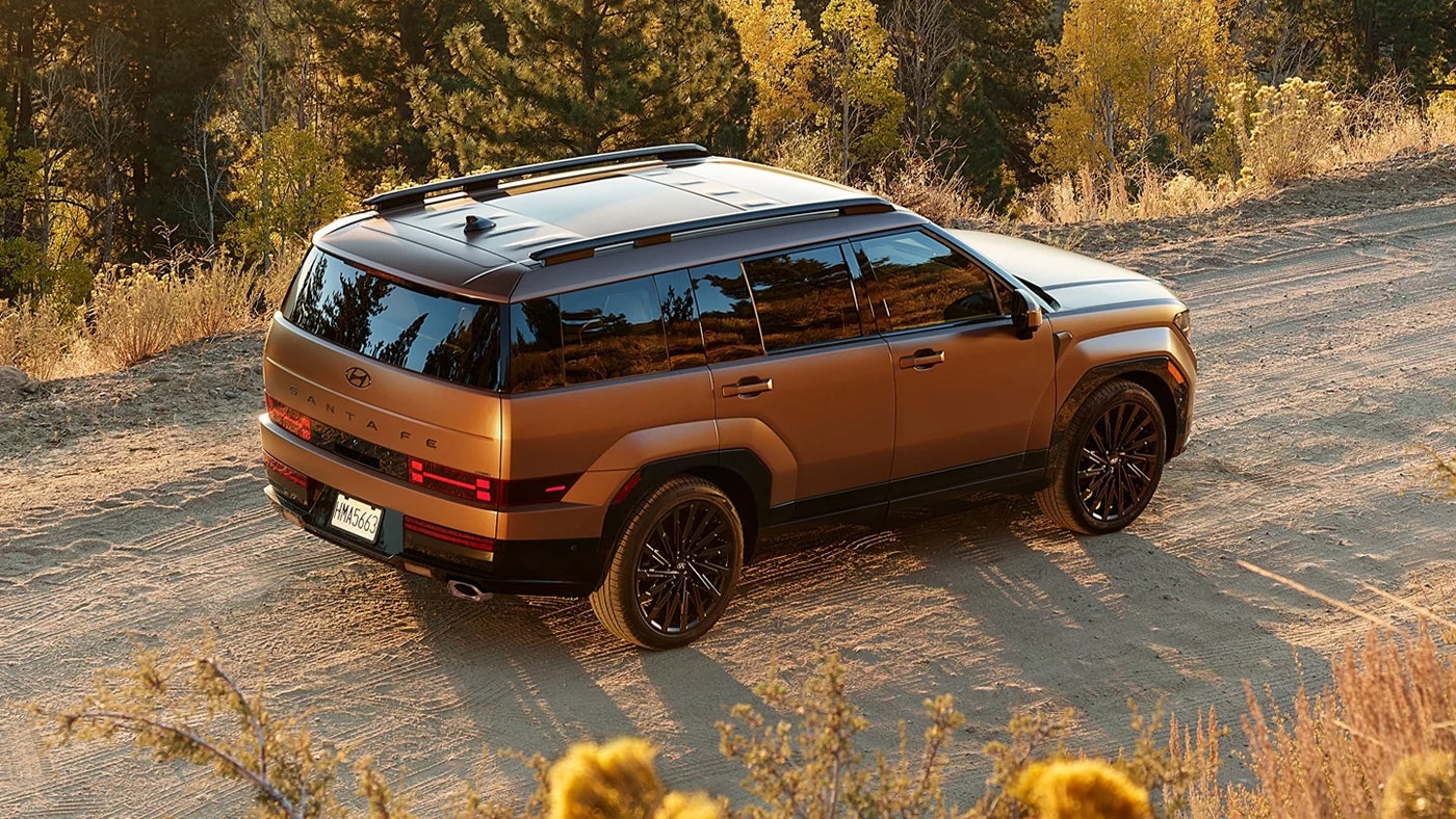 2027 Hyundai Santa Fe in Earthy Brass